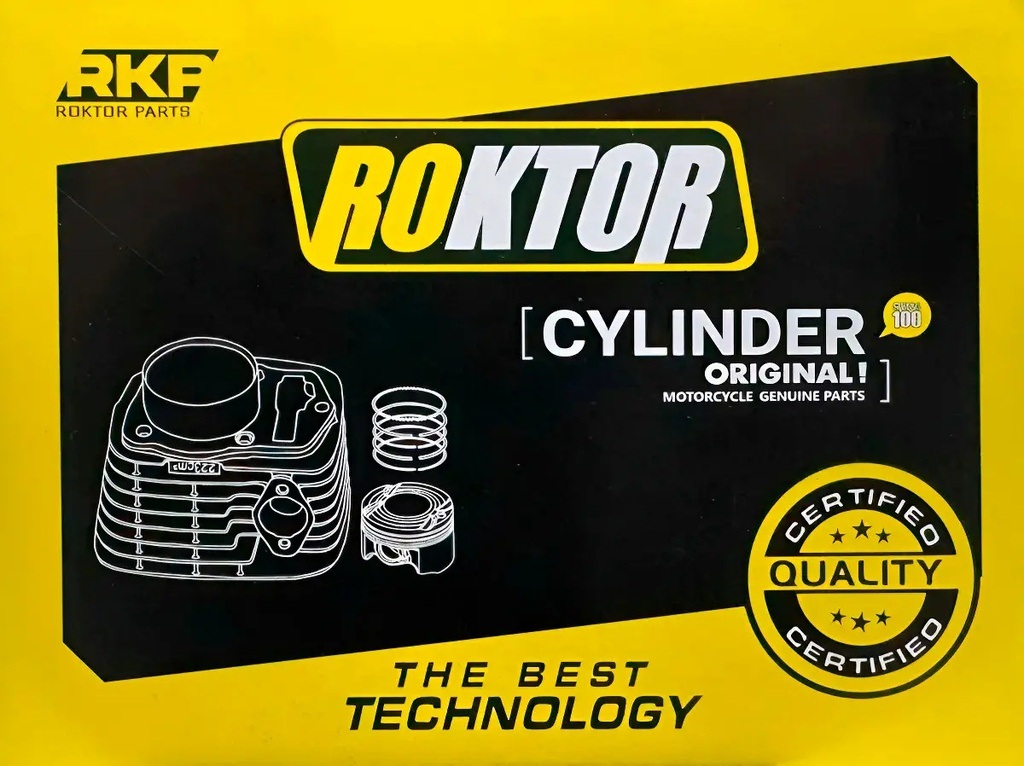 Kit Cilindro Completo Moto Yamaha Nmax 155 Roktor