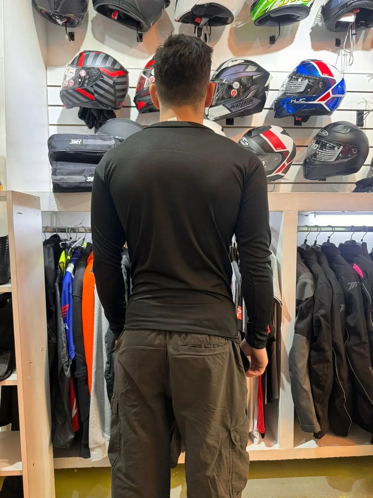Conjunto Primera Piel Calza Y Remera Térmica Rpm Motos 