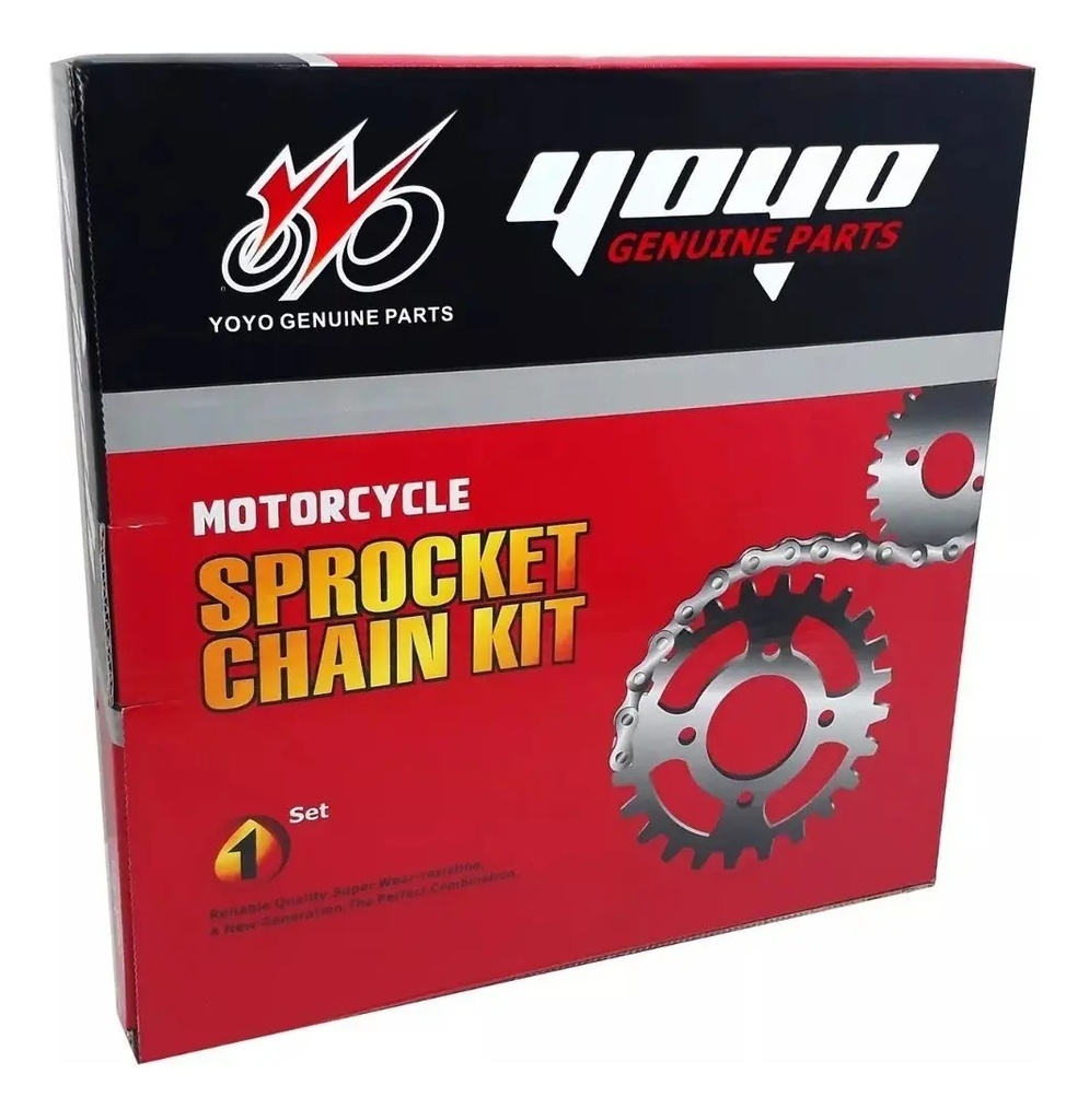 Kit Transmision Yamaha Xtz 250 Calidad Original Yoyo P / 520