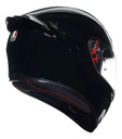 Casco Moto Integral Agv K1 S Alerón Integrado Rpm Negro Solid Brillante Xl