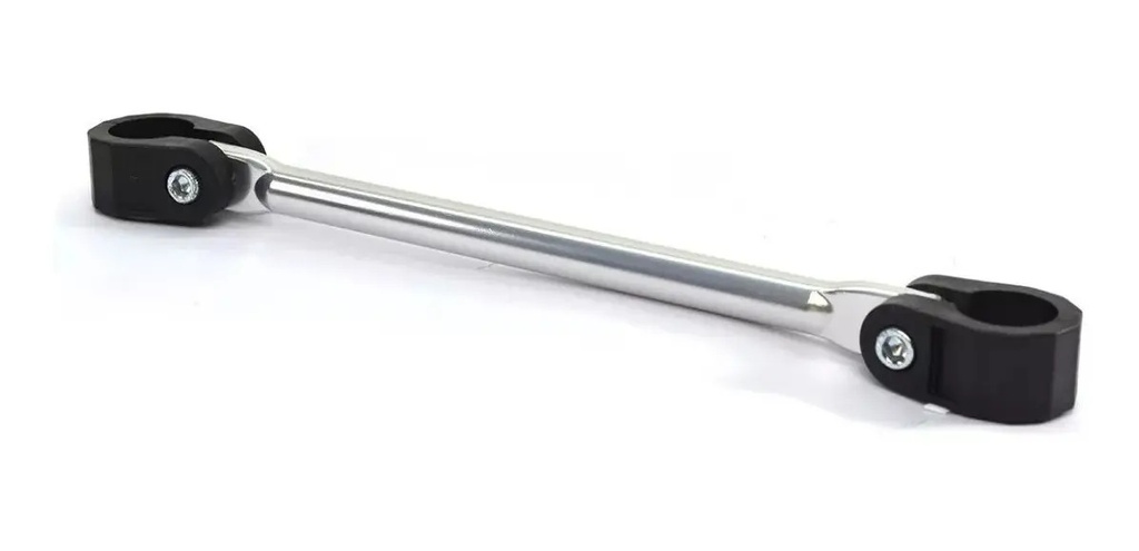 Soporte Travesaño Manubrio Cg Titan 150 19,5cm Mda Cromado  Cromado