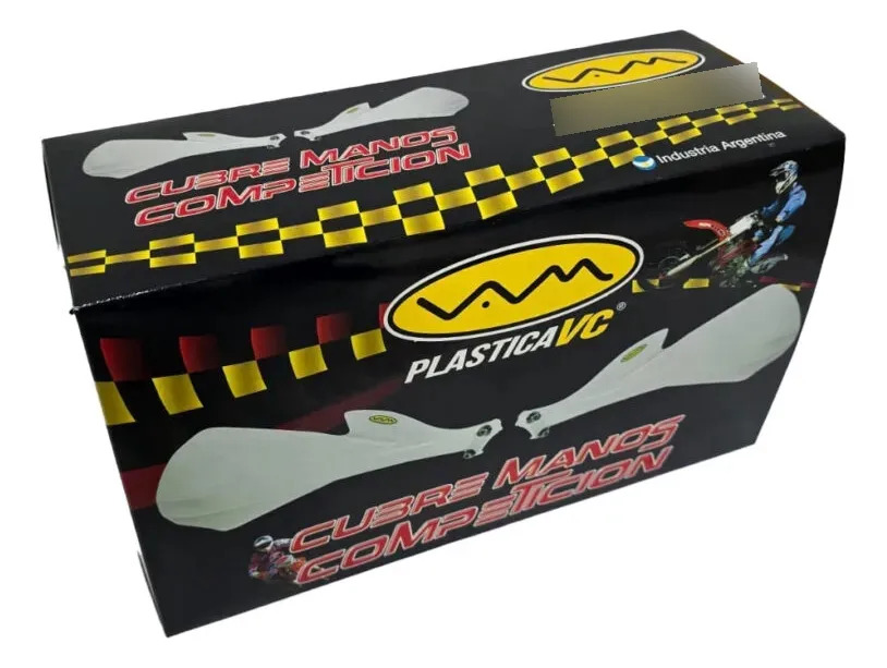 Cubre Manos Competición Moto Cros Enduro Completo Vam 761r Izquierdo/derecho