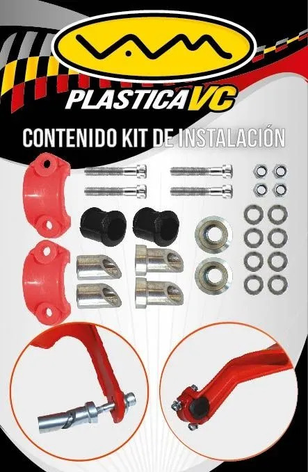 Cubre Manos Competición Moto Cros Enduro Completo Vam 761 Izquierdo/derecho