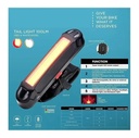 Luz Linterna Usb Bicicleta Led Blanco Impermiable   Rpm 