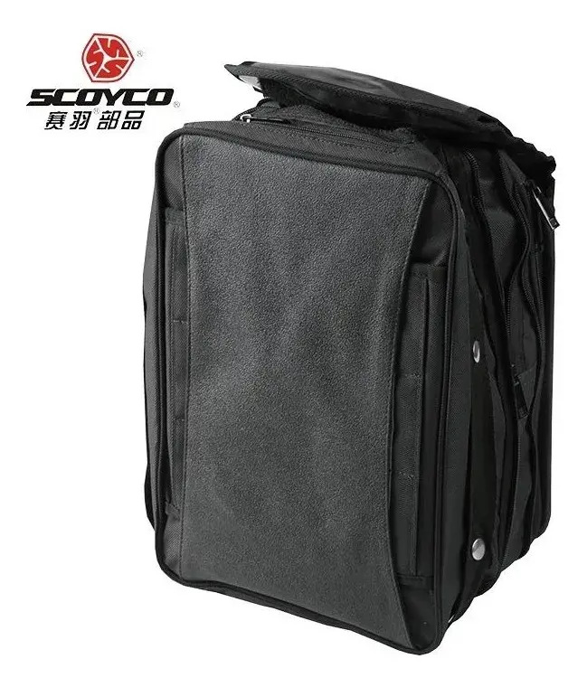 Alforja Bolso Tanque Con Correas Impermeable Universal Rpm Negro
