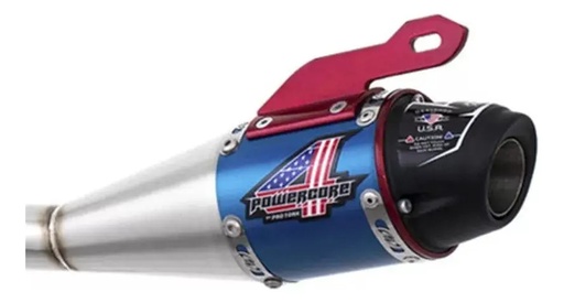 Escape Powercore 4 Para Xtz 250 Protork Azul Rpm 
