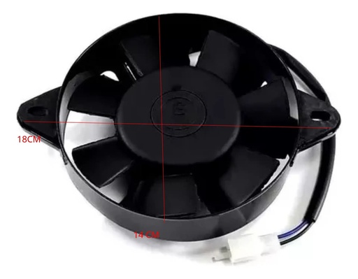 Electro Ventilador Cuatri Atv Universal Rpm
