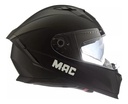 Casco Moto Integral Mac 069 Force Solid Doble Visor Rpm Negro Force Mate 2xl