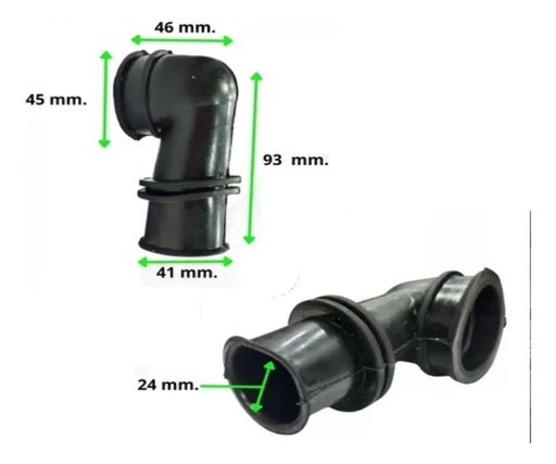 Acople Carburador A Filtro De Aire Honda New Wave 110s