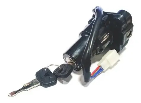 Llave Contacto Yamaha Ybr Xtz 125 Brasilero  4 Cables Rpm