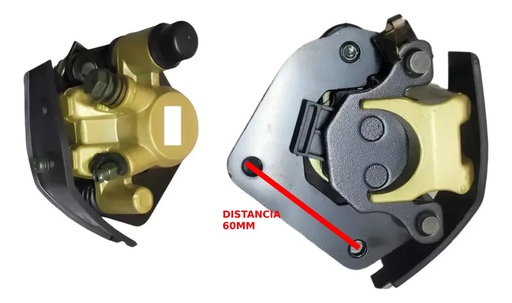 Caliper De Freno Delantero Zanella Hj 125 Patagonia 150 Rpm