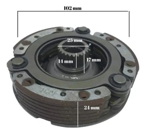 Embrague Centrifugo Honda Biz 125 Rpm