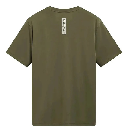 Remera Hombre Manga Corta Moto Alpinestars Rpm L Verde Night Performance Ss Tee