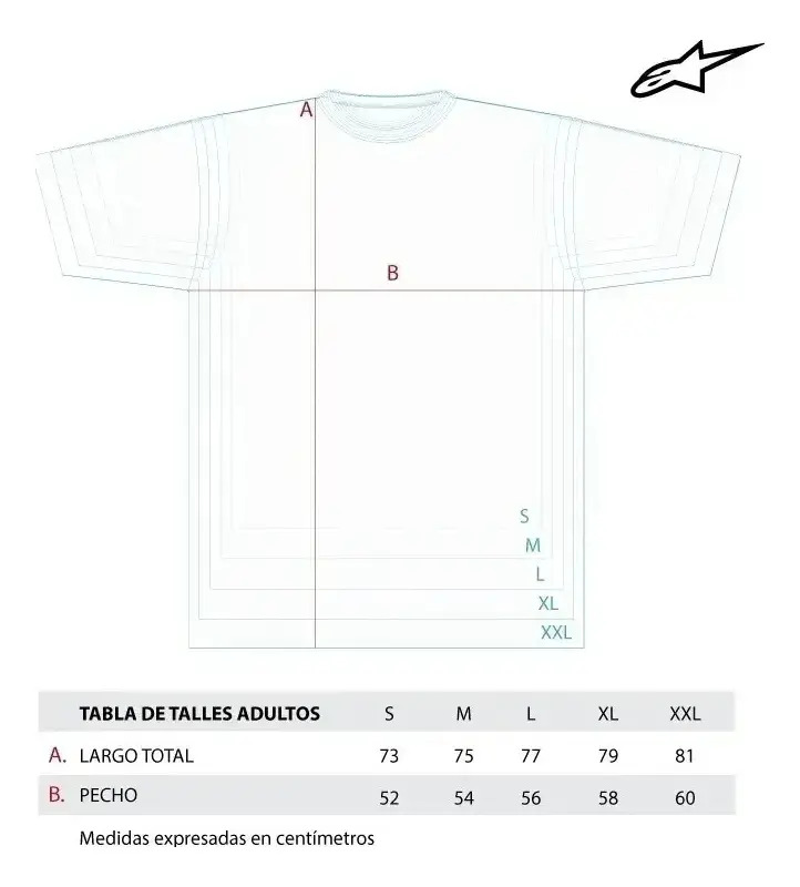 Remera Hombre Manga Corta Moto Alpinestars Rpm S Gris Galun Csf Tee