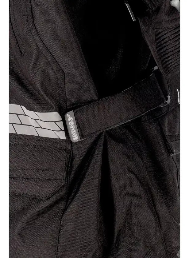 Campera Larga Moto Mujer Joe Rocket Ballistic 3.0 Rpm Negro Lisa L
