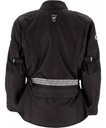 Campera Larga Moto Mujer Joe Rocket Ballistic 3.0 Rpm Negro Lisa M