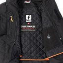 Campera Moto Mujer Mac Cardinal Cordura Protecciones Rpm Negro Cardinal Xs