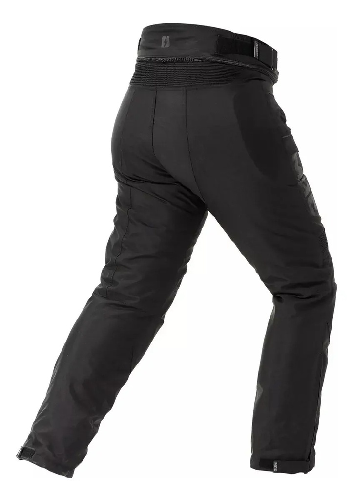 Pantalon Moto Mujer Mac Cardinal Cordura Protecciones Rpm Negro Xs