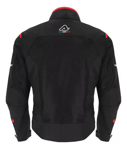 Campera Moto Mujer Acerbis Verano Rpm Negro Ruby Lady Xl