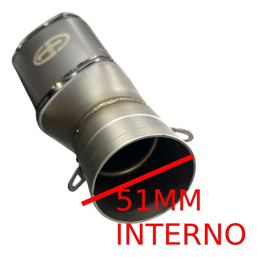 Silenciador Cromado Universal Rpm 4t