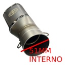 Silenciador Cromado Universal Rpm 4t
