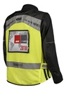 Chaleco Moto Reflectivo Fluo Porta Patente Givi Rpm Amarillo 2xl-3xl