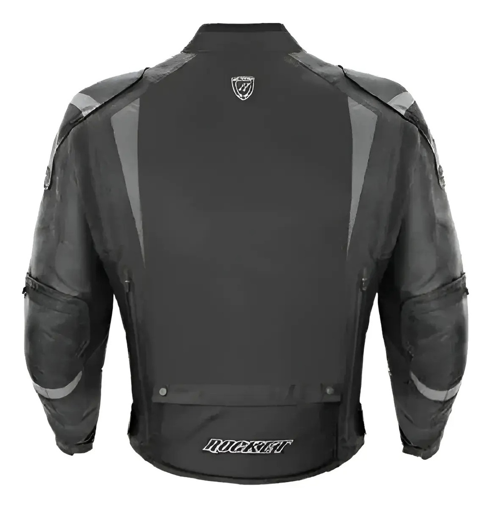 Campera Moto Hombre Joe Rocket Atomic 5.0 Desmontable Rpm Negro Cordura S