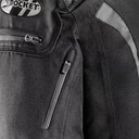 Campera Moto Hombre Joe Rocket Atomic 5.0 Desmontable Rpm Negro Cordura S