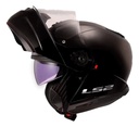 Casco Moto Rebatible Ls2 908 Strobe 2 Doble Visor Rpm Negro Solid Mate L
