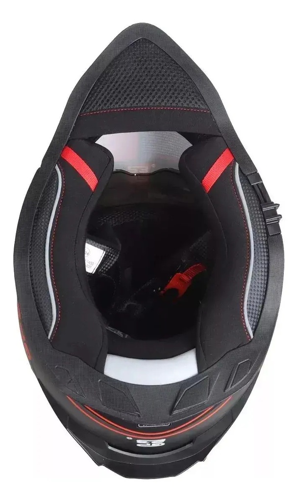 Casco Moto Enduro Cross Gp23 Cr800 Azul Mate Doble Visor