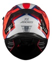 Casco Moto Integral Axxis Panther Passenger Doble Visor Rpm Rojo C5 Brillante S