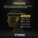Casco Moto Integral Vertigo V50 Infinity Nocturn Fluor Rpm Amarillo Mate Xl