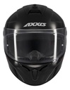 Casco Moto Integral Axxis Draken S Solid Doble Visor Rpm Negro Solid Brillante Xxl