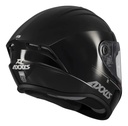 Casco Moto Integral Axxis Draken S Solid Doble Visor Rpm Negro Solid Brillante Xxl
