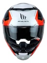 Casco Moto Integral Mt Thunder 4 Doble Visor Rpm Blanco Valiant A0 Brillante L