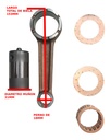 Kit De Biela Completa Suzuki Gn 250 Rpm