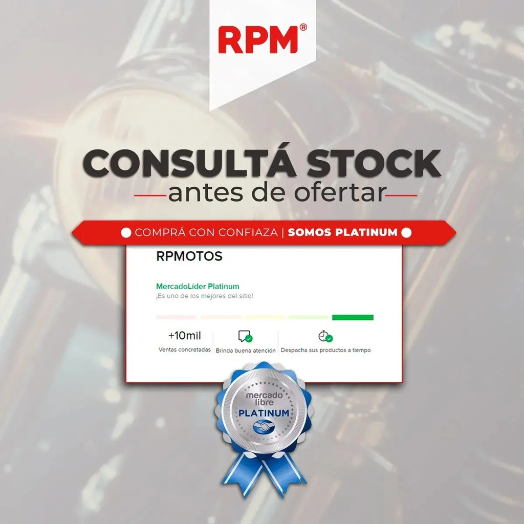 Pastilla Freno Frasle Trasera Moto Tnt 600 Guzzi 750 Rpm