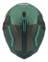 Casco Moto Integral Mac 070 Volt Rpm Verde/negro Wiberg Mate L
