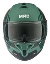 Casco Moto Integral Mac 070 Volt Rpm Verde/negro Wiberg Mate Xl
