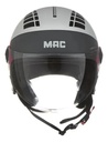 Casco Abierto Moto Mac Of230 Addax Rpm Gris/rosa Pyro Mate Xs