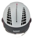 Casco Abierto Moto Mac Of230 Addax Rpm Gris/rosa Pyro Mate M