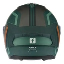 Casco Moto Integral Mac 070 Volt Rpm Verde/negro Wiberg Mate M