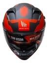 Casco Moto Integral Mt Braker Doble Visor Con Spoiler Rpm Rojo Crossover C5 Mate L