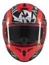 Casco Moto Integral Axxis Draken S Con Visor De Regalo Rpm Rojo Jolly C5 Brillante Xl