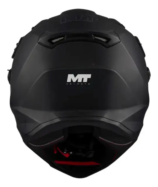 Casco Integral Enduro Moto Mt Track Sv Doble Visor Rpm Negro Pure A1 Mate L