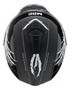 Casco Moto Integral Mac Ff801 Starter Rpm Negro/blanco Fenix Brillante Xl
