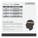 Casco Moto Integral Mac 070 Volt Rpm Negro/gris/naranja Rodak Mate S