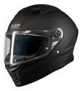 Casco Moto Integral Mt Stinger 2 Con Spoiler Rpm Negro Pure A1 Mate Xl