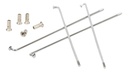 Set Rayos Delanteros Honda Xr 150l 36 Pcs Rpm Gris 210 Mm