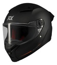 Casco Moto Integral Axxis Fenix Con Spoiler Rpm Negro Solid A1 Mate Xl